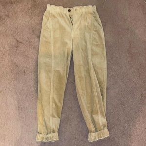 corduroy pants, size M, never worn